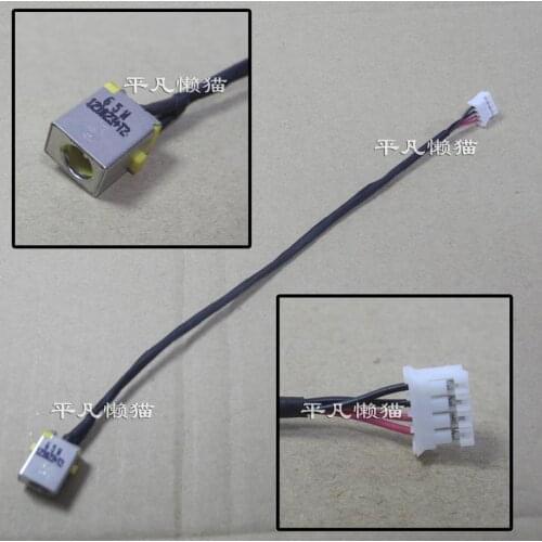 DC Power Jack with cable For Acer aspire A615 A615-51 A615-51G A315-53 A315-33 A715-71G N17C4 laptop DC-IN Flex Cable