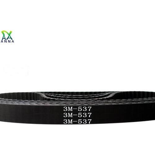 HTD 3M Timing belt C= 534 537 540 543 width 6/9/15mm Teeth 178 179 180 181 HTD3M synchronous 534-3M 537-3M 540-3M 543-3M