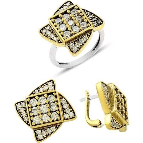 Silverlina Silver Square Authentic Set