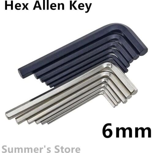 Hex Allen Key 6mm Wrench 6mm Spanner 6mm fixing tools Hex Key M6