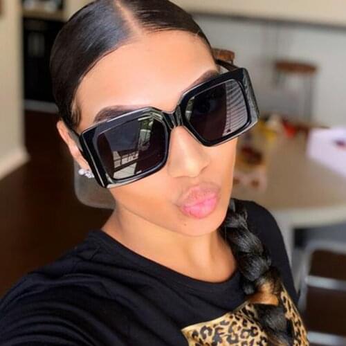 2021 New Small Box Y2K Sunglasses Male Trendy Internet Celebrity Street Shooting Female Retro Sun Glasse Jelly Color Eyewear Uva