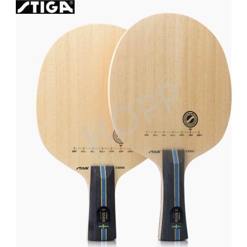 STIGA S3000 Table Tennis Blade Racket Allround play 5 ply wood control Original STIGA ping pong bat paddle