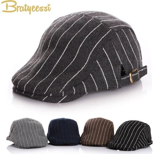 Vintage Baby Hats for Girls with Car Label Adjustable Boys Cap Cotton Kids Hats Caps for Children Beret Hat 1-10 Years 1 PC