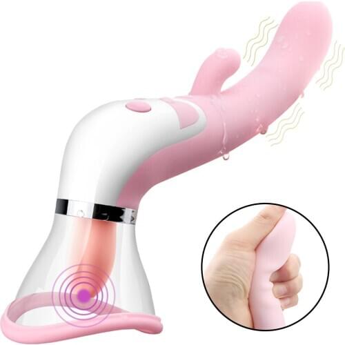 Female Sex Toy for Women Oral Licking Vagina Clitoris Stimulator Tongue Vibrating Sucking Vibrator Blowjob Nipple Sucking Dildo
