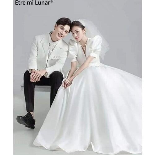 2021 Prom Dress A-line V-neck Party Dress Elegant Dresses For Women L4264