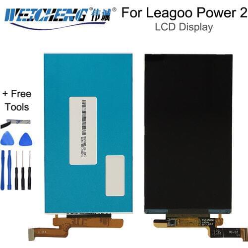 5.0" For Leagoo Power 2 LCD Display Screen New Tested Assembly Phone Accessory For Power2 LCD only+Tools +Adhesive
