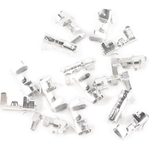 100PCS 2.54mm Dupont Jumper Wire Cable Housing Female Pin Connector Terminal for Jumper Wire Cable Reed Header