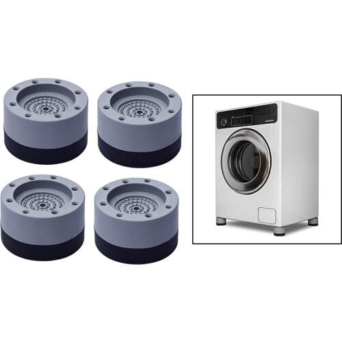4x Washing Machine Shock Anti Vibration Feet Pads Anti Slip Washer and Dryer Mat