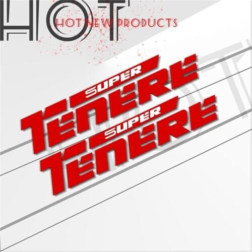 Motorcycle sticker accessories Fuel tank Wheels helmet Reflective MOTO body sign personality decoration For Yamaha supertenere