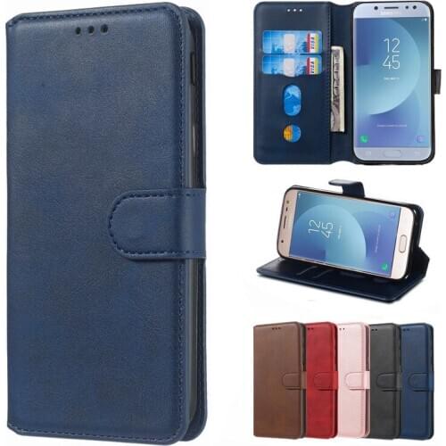 Cover Case For Samsung Galaxy J7 Pro 2017 Cases On J730 Luxury Magnetic Flip Stand Wallet Leather Phone Bag For Samusng J 7 2017