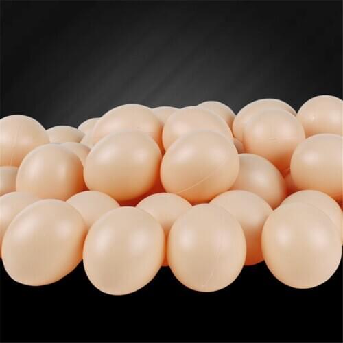 Simulation fake eggs model baby kids children toys hotel restaurant store shop decoration artificial plastic chicken eggs props