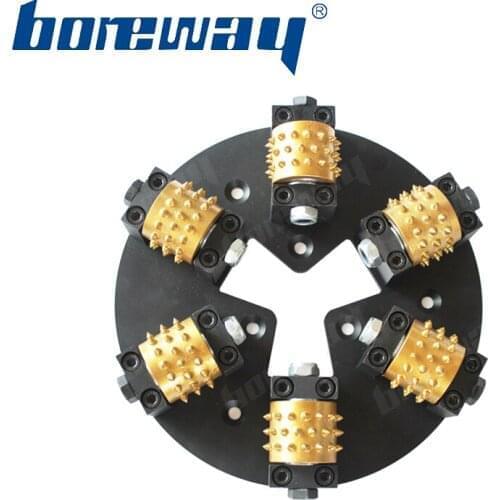 Hot sell D270*6T*45s Diamond Bush Hammer Finish For HTCC-EZ Floor Grinding Machine On Granite Marble Concrete Free Shipping