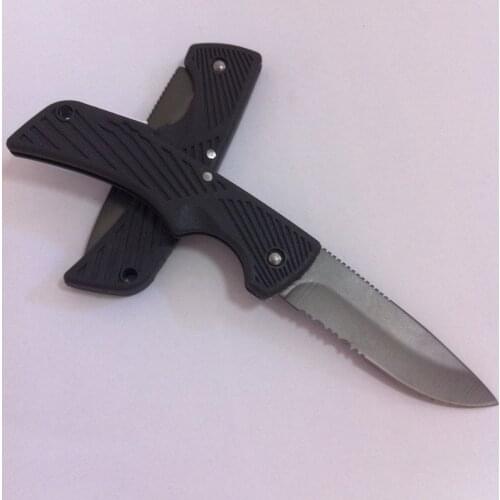 20pcs/lot Small Folding Camping Survival Knife, Outdoor Compact Scout Knife Tactical Pocket Knife ,EDC Tool with box and manual