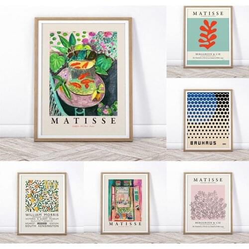 Matisse Poster,Brown Abstract Poster,Matisse Cutouts,Minimalist Decor,Scandinavian Art,Abstract Wall Art,Large Size,Modern Print