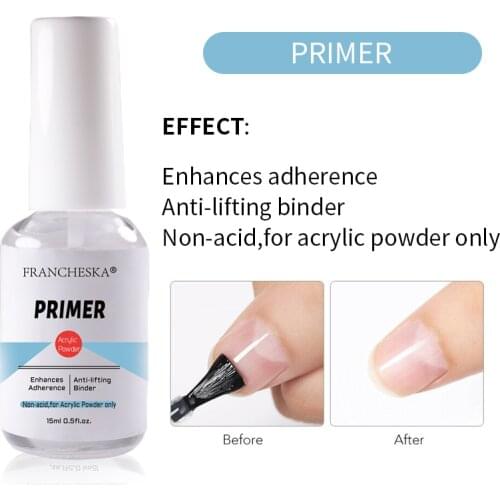 15 ML Nail Art Adhesive Desiccant Primer Bonder Prep Dehydrator Long Lasting Anti-warping UV Gel Enhances Adherence Nail Art