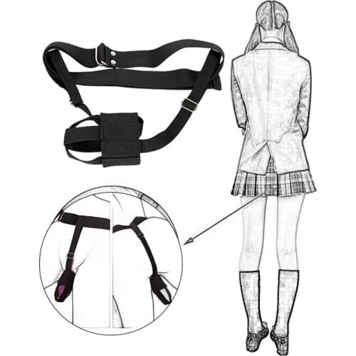 Forced Strap SM Belt Strap-on Vibrator BDSM Bondage Set Restraints Sex Toys For Women Adult Games Erotic Furniture Accessories