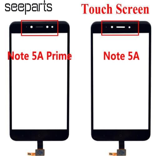 5.5'' Replacement High Quality For Xiaomi Redmi Note 5A 5A Prime Touch Screen Digitizer Sensor Outer Glass Lens Panel