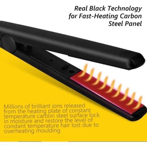 XL-328 Straight Hair Stick Hair Curler Dual Use Not Hurt Hair Portable Lightweight Dual Hair Straightener