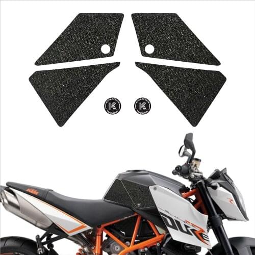 Motorcycle protection pad tank grip fuel tank pad sticker gasoline knee traction side decal for KTM 07-13 990 SUPERDUKE