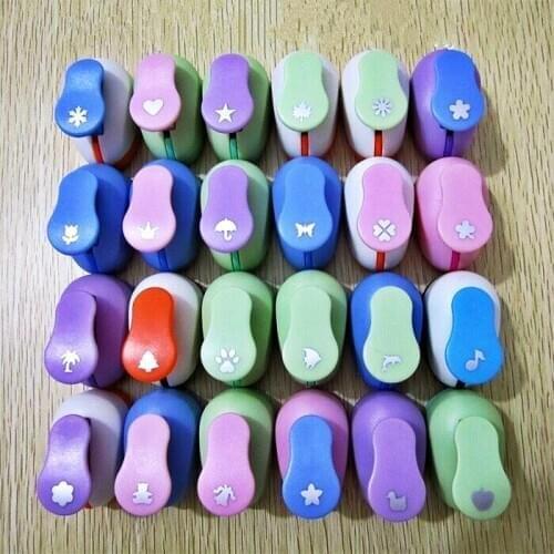 0.8cm Mini Handmade Crafts Scrapbooking Tool Paper Cutters Punch For DIY Gift Card Punches Embossing Device Stamping Letterboard
