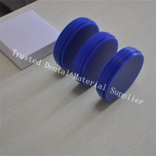 10 Piece OD98*16/18/20 MM Blue & White Dental Wax Blocks Carving Wax Blank Disc Dental Lab Materials Wieland Milling Machine