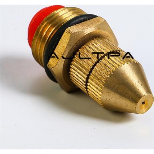 100Pcs 1/2 Inch Adjustable Garden Brass Spray Nozzle Irrigation Water Sprinkler Connector Thread Lawn Atomizing Nozzle H4509