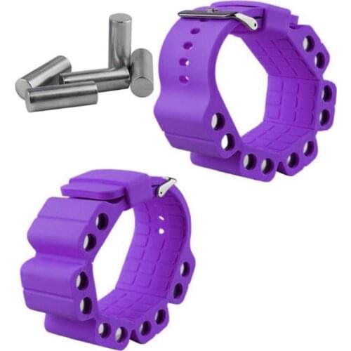 2 Pcs Durable Wrist Weights Wearable Weight Training Bracelet Intensify Fitness Dropship