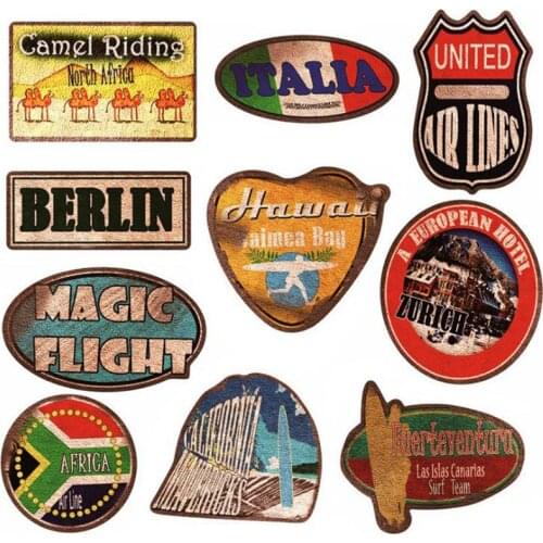36Pcs Retro Beach Surfing Waterproof Laptop Skateboard Luggage Guitar Stickers kid Toy