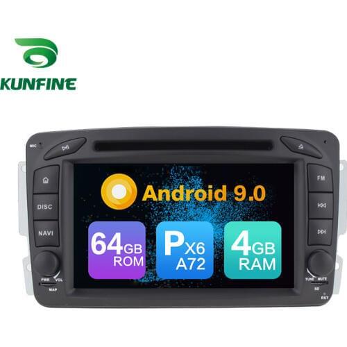 Android 9.0 Core PX6 A72 Ram 4G Rom 64G Car DVD GPS Multimedia Player Car Stereo For Benz Vito W639 2004-2006 Radio Headunit