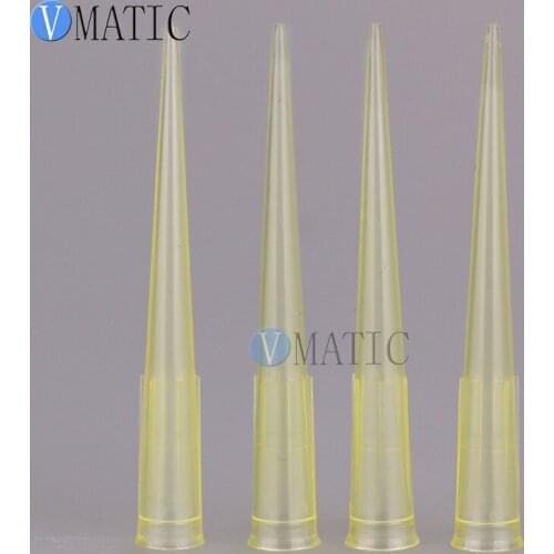 Free Shipping 1000Pcs 200ul 0.2ml Plastic Needle Id 6mm Length 50mm Dispenser Needle