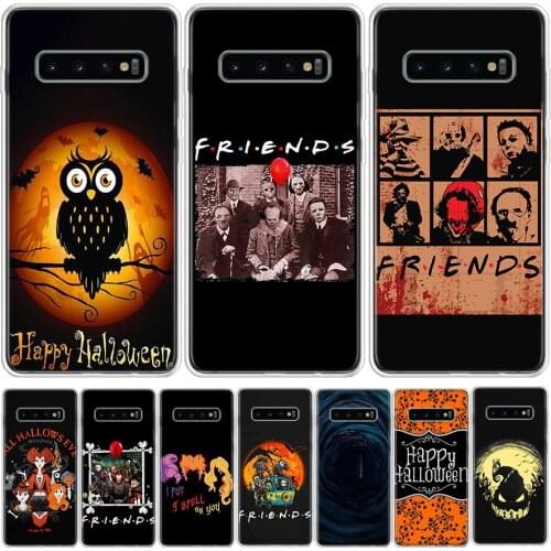 Halloween Pumpkin Lantern Phone Case For Samsung GalaxyA90 A71 A70 A51 A50 A41 A40 A30 A21 A10 A9 A8 A7 A6Plus M30S A20E A01 A10