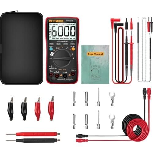 AN9002 Bluetooth Digital Multimeter 6000 Counts True RMS Auto-Range AC/DC Volt Drop Shipping