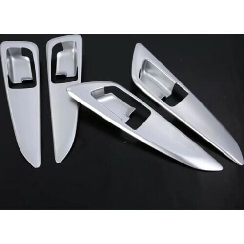 For Mitsubishi Eclipse Cross 2018 Car Accessories Interior Door Handle Bowls Cover Trim ABS Matte