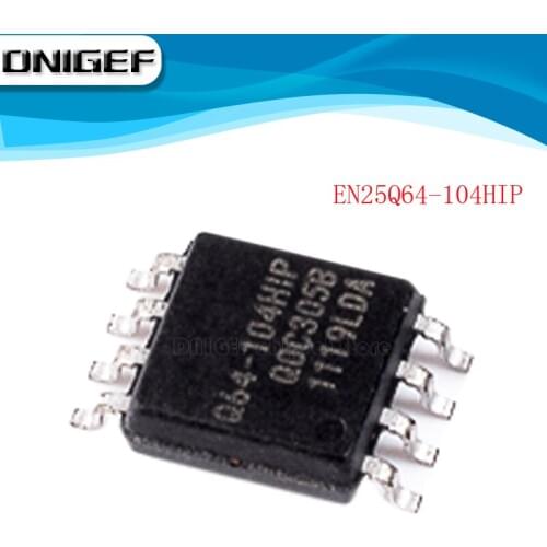 DNIGEF (1piece) 100% NEW EN25Q64-104HIP SOP-8 EN25Q64 104HIP 25Q64 SMD Chipset