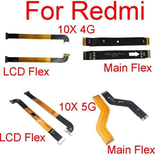 Mainboard Main Board Flex Cable For Xiaomi Redmi 10X 4G Motherboard Flex Cable For Red Rice Redmi 10X 5G Replacement Part