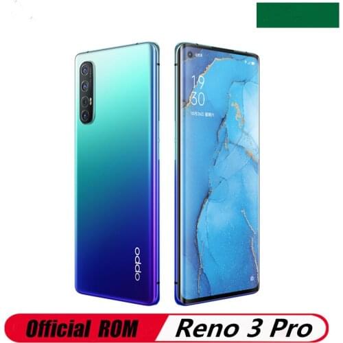 New Oppo Reno 3 Pro 5G Android Phone Dual Sim Card Snapdragon 765G 30W Fast Charger 6.5" 2400x1080 48.0MP Screen Fingerprint