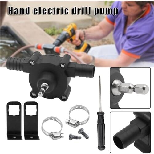 NEW Transfer Pump with Mini Screwdriver Self Priming Water Transfer Pump Mini Water Pump Portable Household