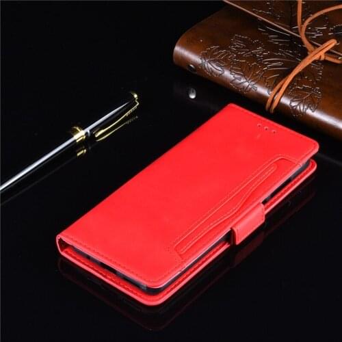 Suitable fo TCL 20 Pro 5G magnetic flip phone case,TCL 20 5G leather multi-card luxury wallet holster protective cover