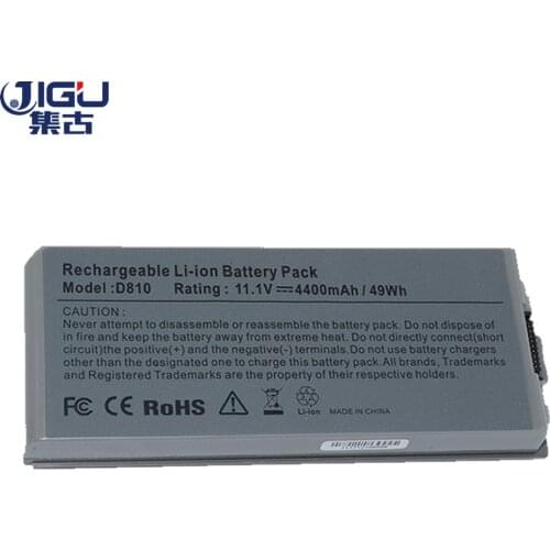 JIGU Silver Laptop Battery FOR DELL 310-5351 C5331 D5505 F5608 312-0279 C5340 G5226 D5540 FOR Latitude D810 FOR Precision M70