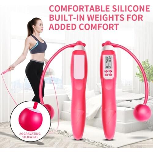 Jump Skip Rope Smart Electronic Counting Ropeless And Wired Dual-use Calorie Consumption Adult Student Skipping Rope Fitness Rop