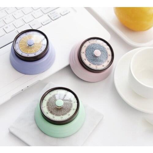 Sunlynn Mechanical Tomato Kitchen Cooking Timer Countdown 55 Minutes Alarm Counter Clock Stainless Steel Baking Reminder