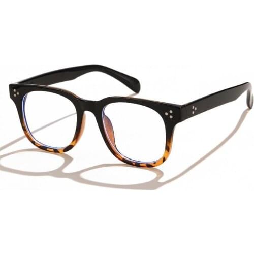 Ultralight Blue Light Blocking Glasses Men Fashion Square Optical Eyeglasses Frame Women Transparent Computer Eyewear UV400