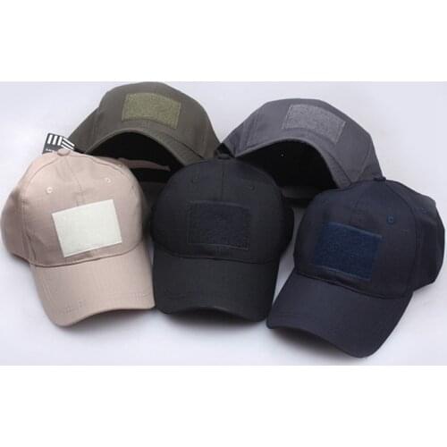 Military Tactical Hat Outdoor Sport Snap back Baseball Caps Camouflage Simplicity Hunting Army Cap Adjustable Unisex Camo Cap