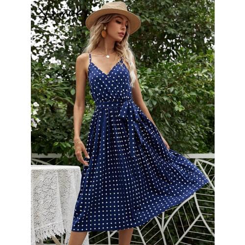 Yitimoky Summer Polka Dot Dresses