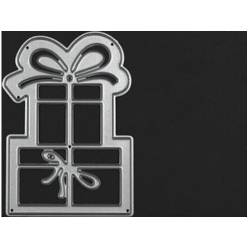 YLCD337 Gift Box Metal Cutting Dies For Scrapbooking Stencils DIY Album Cards Decoration Embossing Folder Die Cutter Template