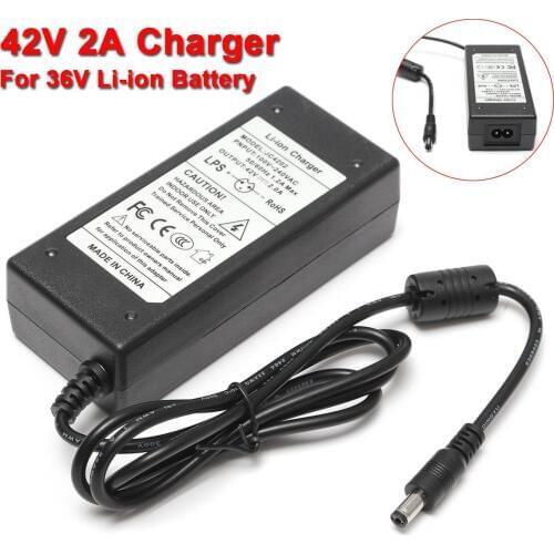 2A 42V Power Charger Adapter For 36V Li-ion Lithium Battery Two-wheel Vehicle Chargers