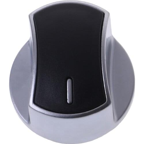 1PC Metal Silver Universal Gas Stove Knob Cooker Oven Hot Kitchen Switch Control