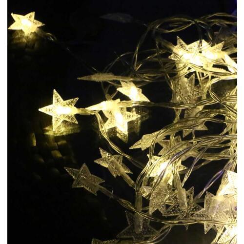 10M 60 LED USB Hairball/Five-Pointed Star Light String Strip Lamp For Christmas Birthday Party Decor DC 5V