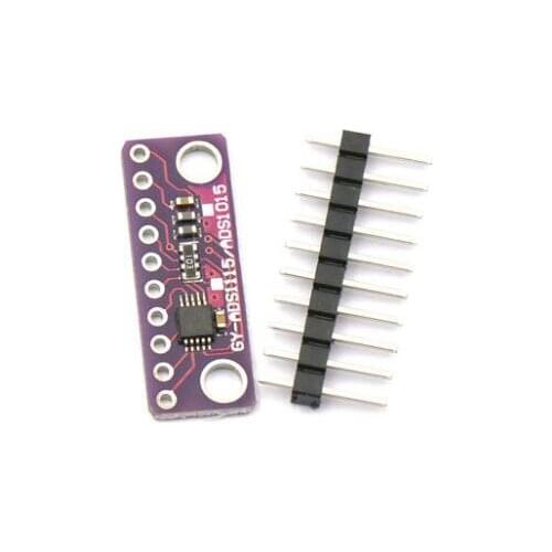 10PCS ADS1015 12 Bit Precision Analog-to-Digital Converter ADC Development Board