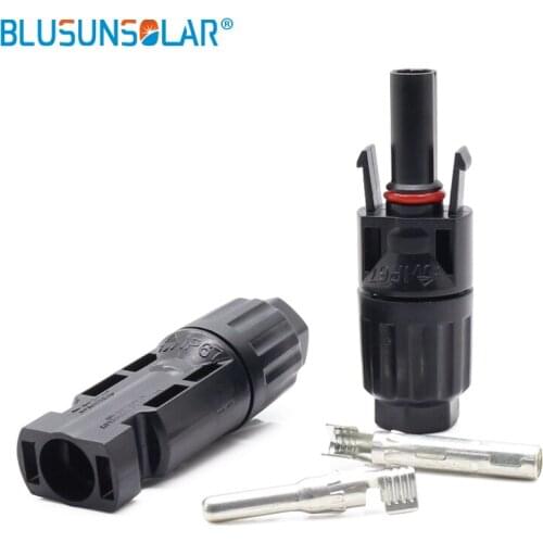 1000 pairs/lot connector solar panel High Performance Solar Photovoltaic Cable Joint Connector for Solar PV System LJQ118